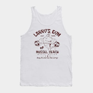 Larry's Gym At Mussel Beach Tank Top